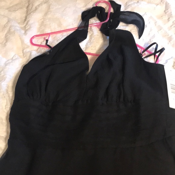 Black halter dress. NWT. JC Penny. Size 16W - Picture 1 of 3